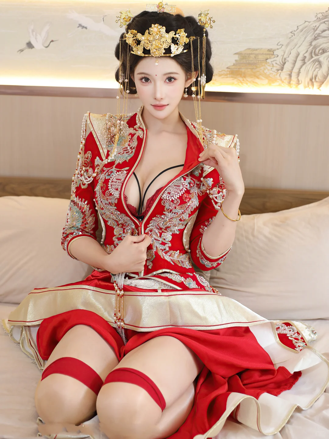 NO.10742 梨霜儿[84P／1.06GB]高清婚纱写真