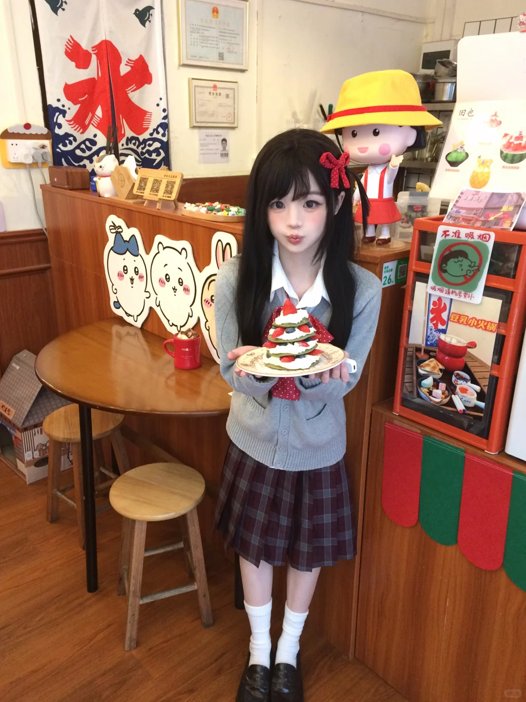 拍照姿势丨🍎适合jk妹萌萌的i人小幅度动作