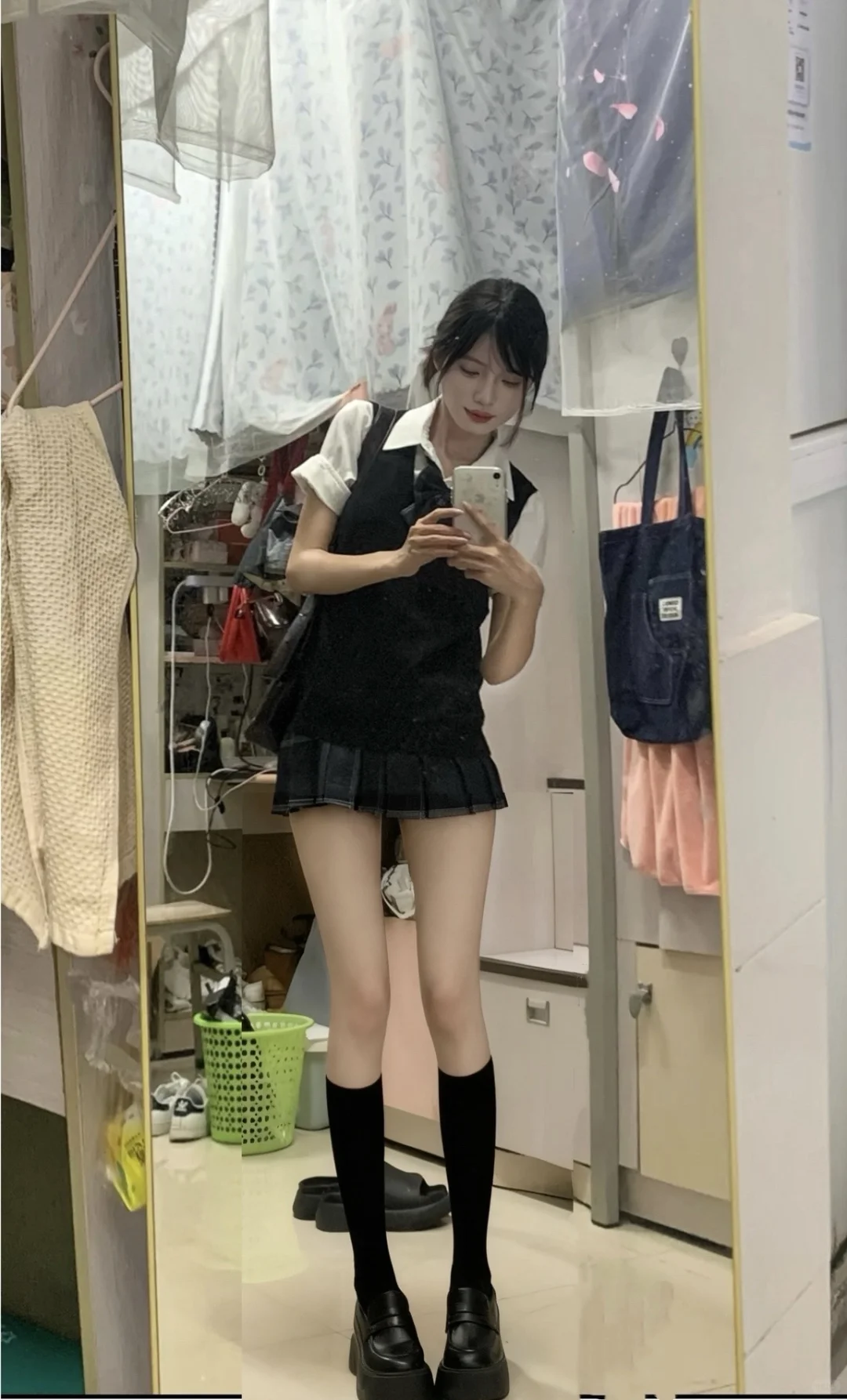 过膝袜和小腿袜