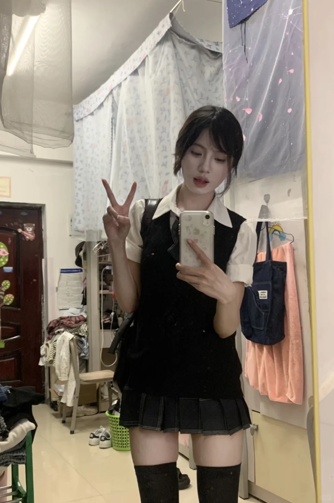 过膝袜和小腿袜