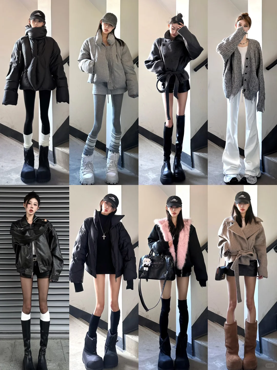 4⃣️8⃣️套秋冬打底袜穿搭｜光腿神器穿搭