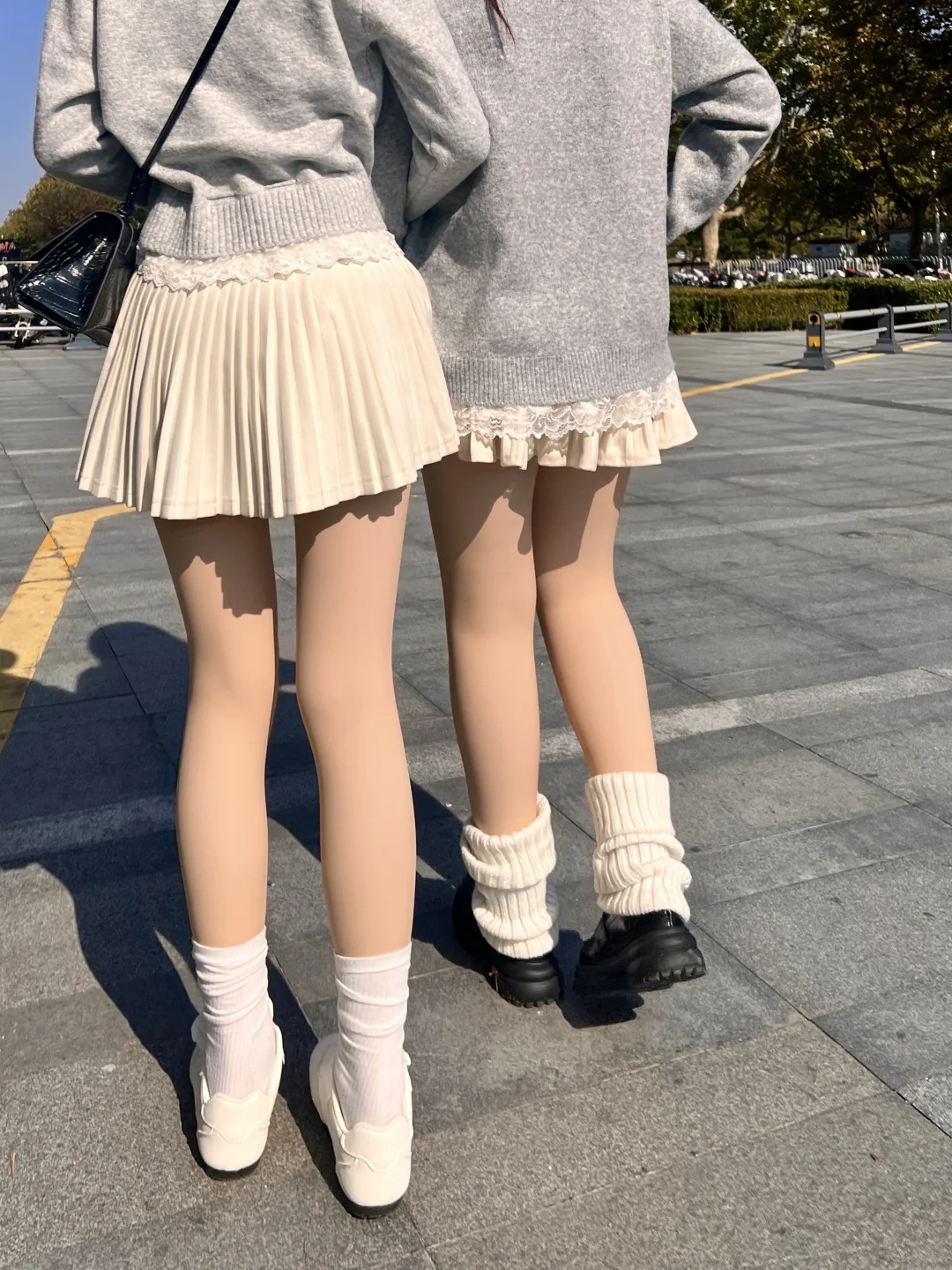 堆堆袜+光腿神器yyds！不说看不出穿了