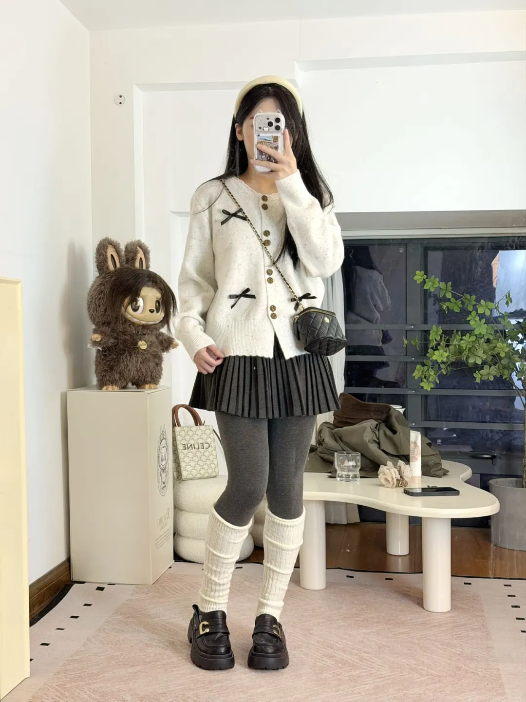 灰色系袜裤也太绝了🐈‍⬛🐾！