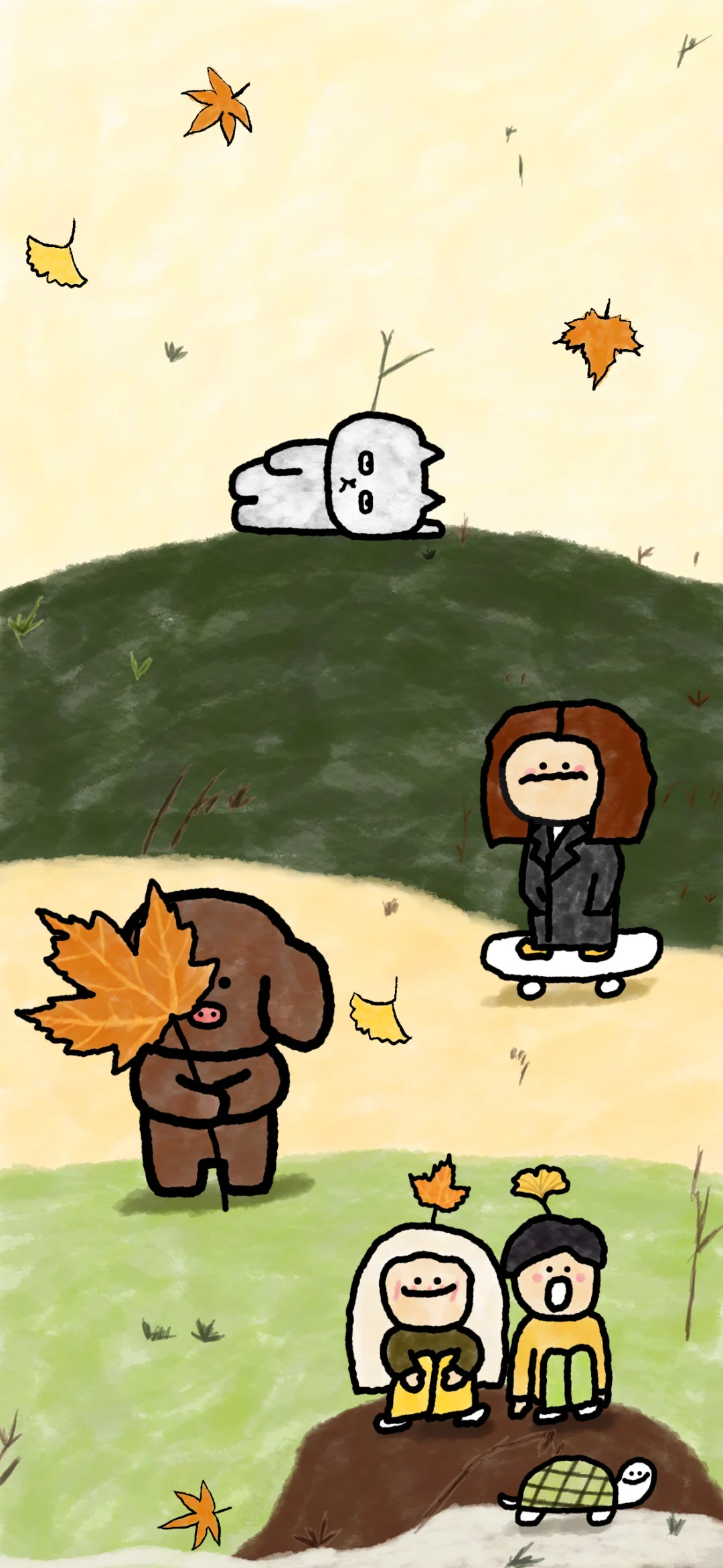 壁纸|9️⃣🈷️壁纸，送你一个秋天🍁