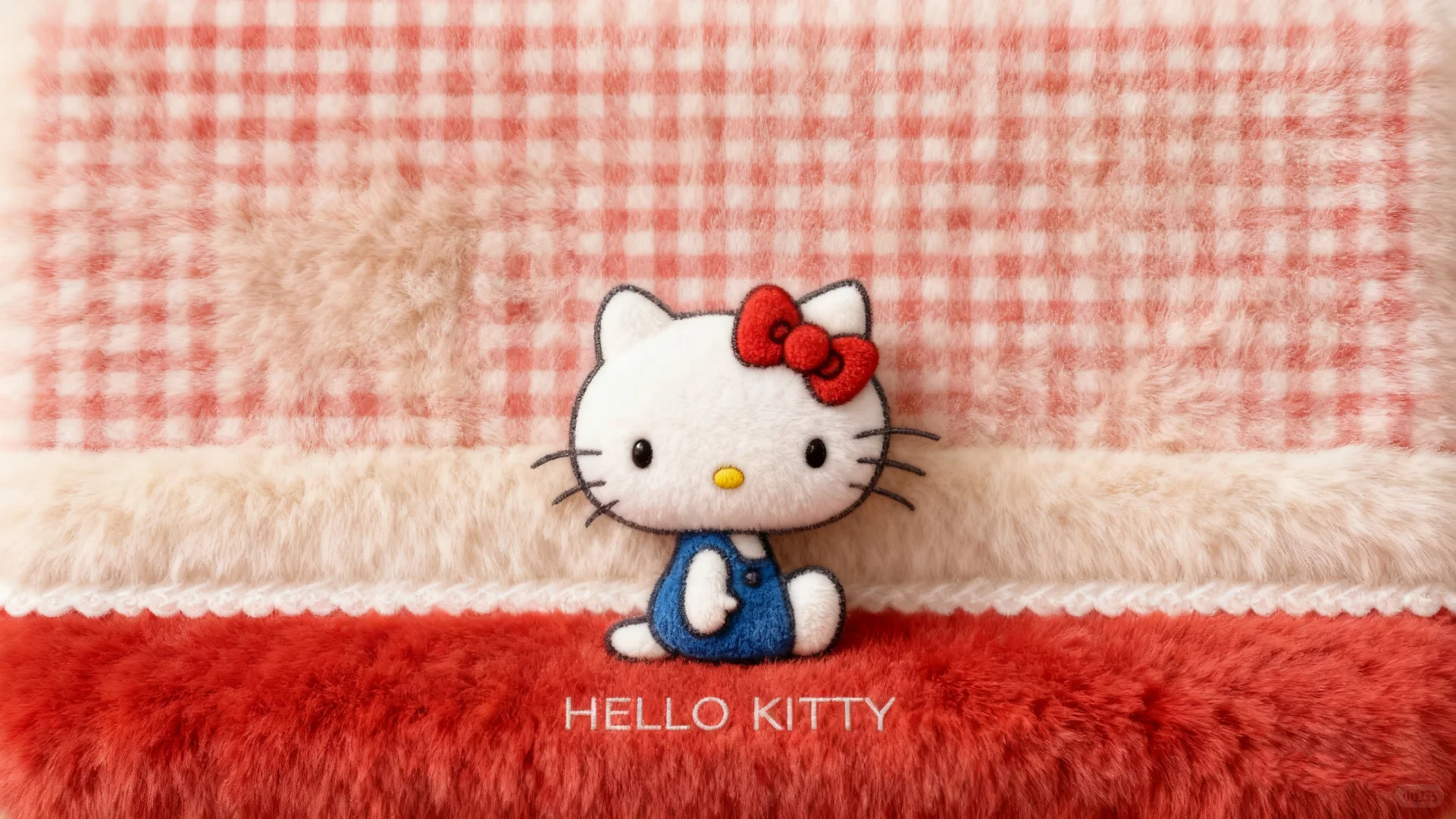 毛绒绒的HelloKitty电脑壁纸18张