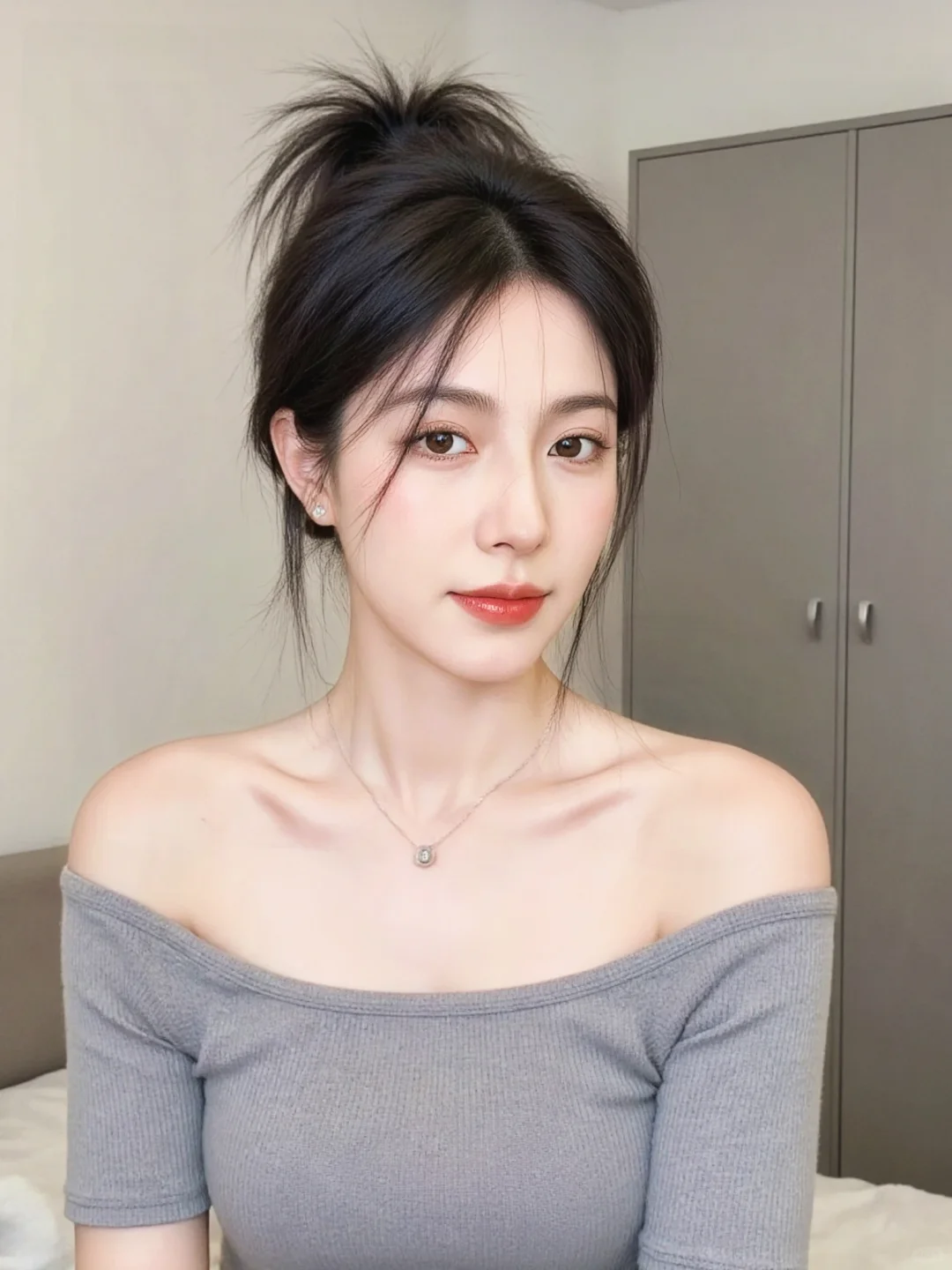 家人们！这样穿有种少妇的感脚