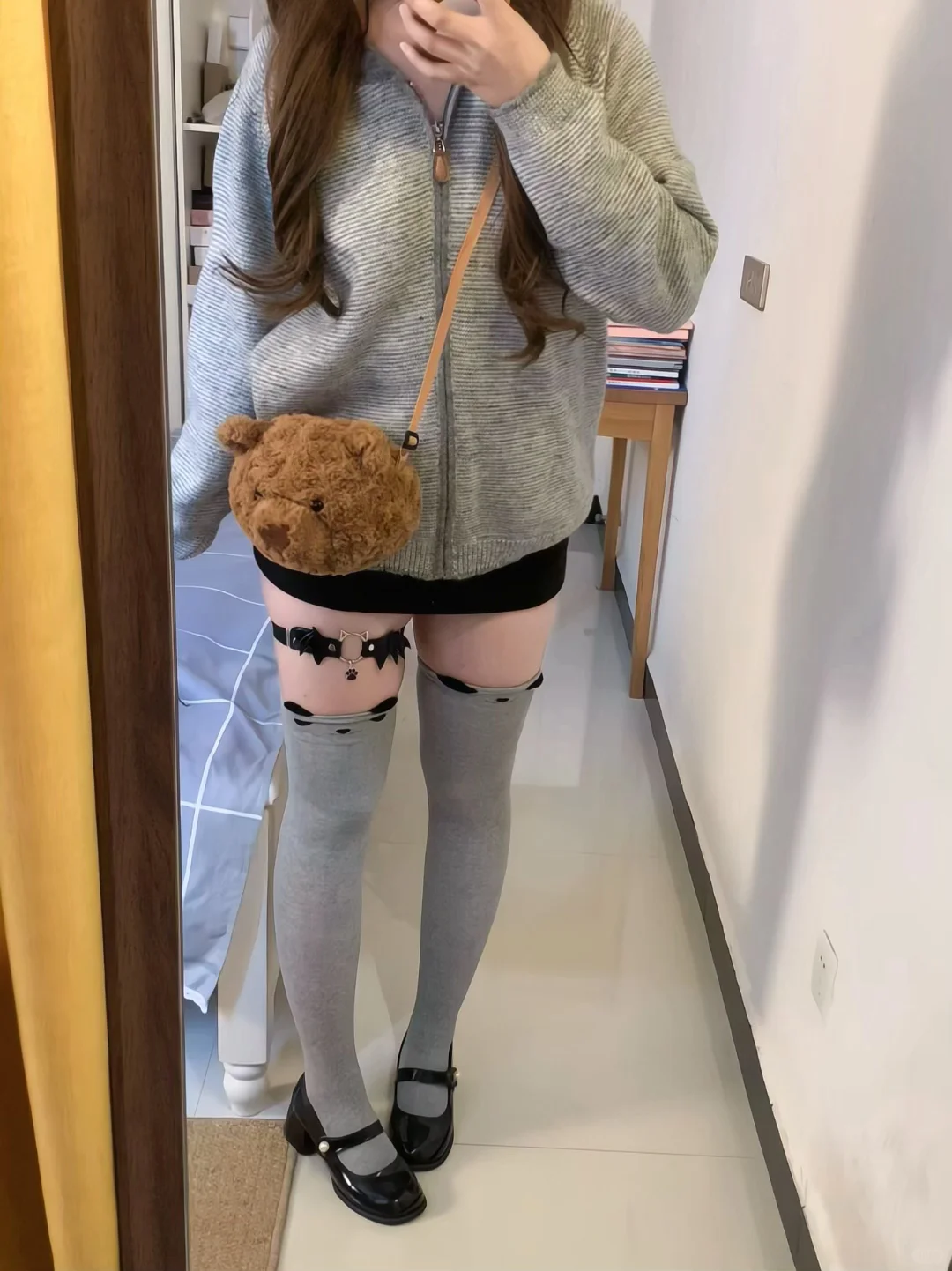 158/120 微胖肉肉感秋冬甜妹穿搭～🐈‍⬛🐾