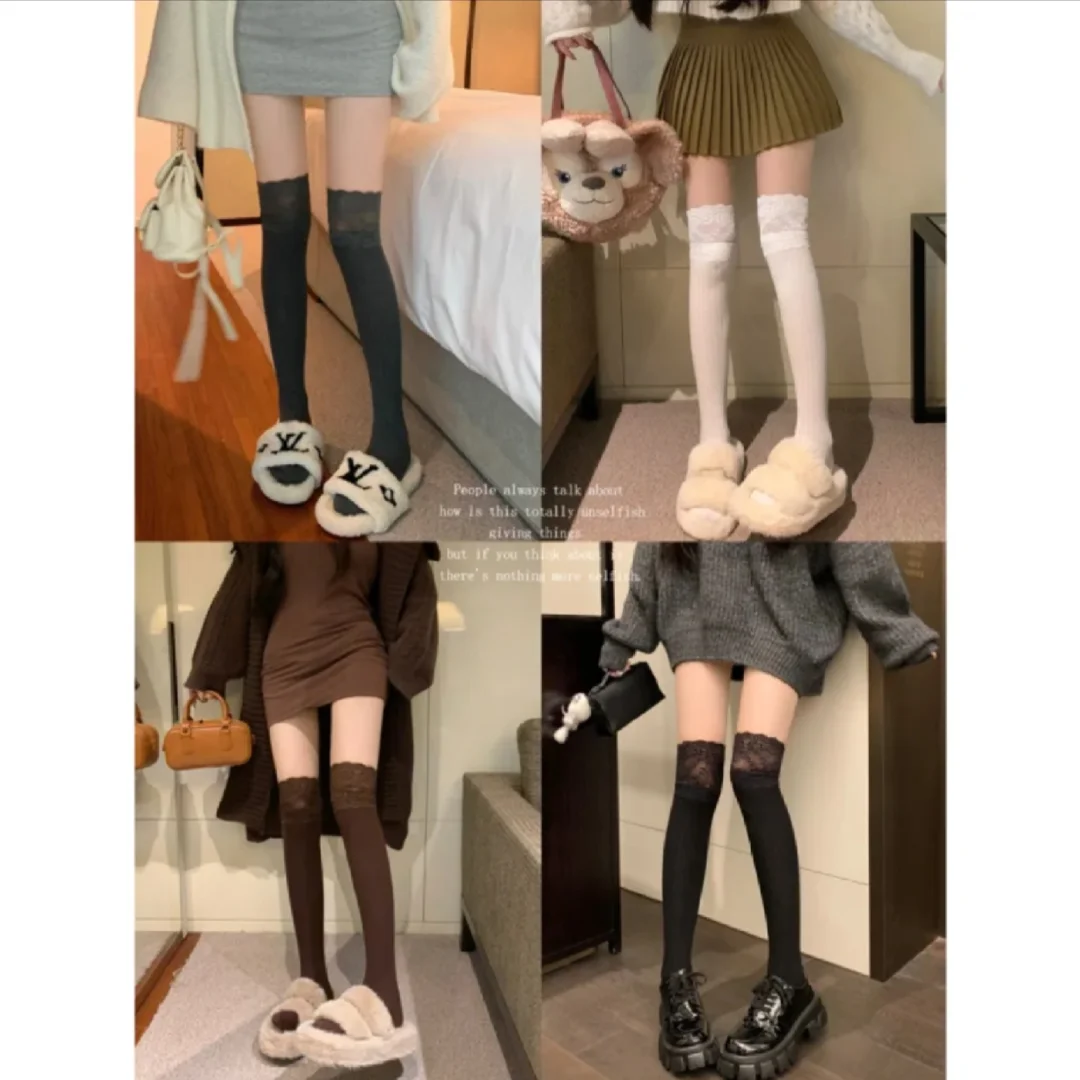 这双好耐穿啊！！！膝高袜！