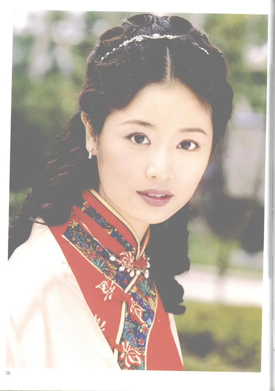 《情深深雨濛濛》电视剧写真，林心如好美！