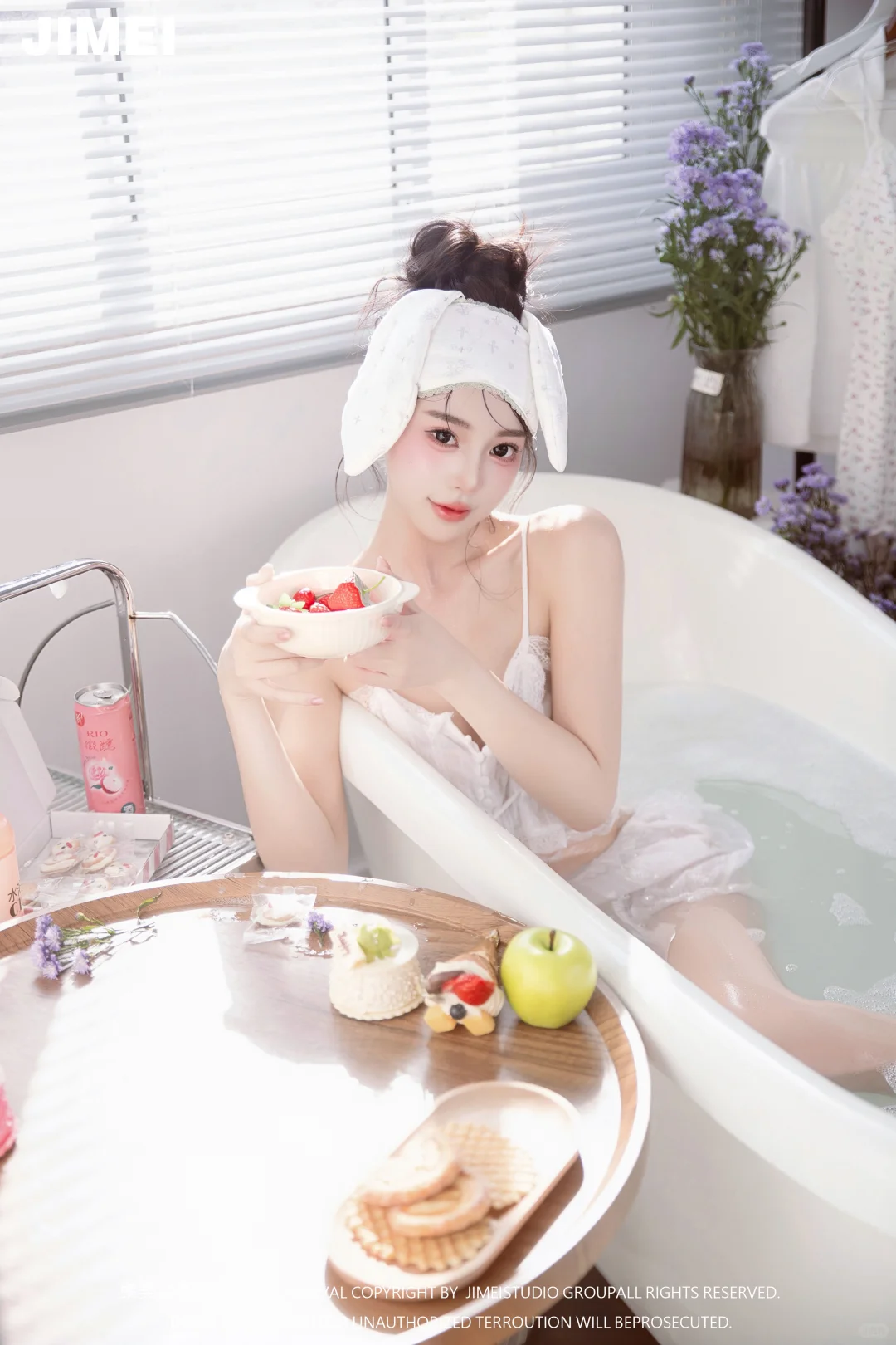 🌿🍏沉浸式浴缸写真｜把温柔泡进生活里