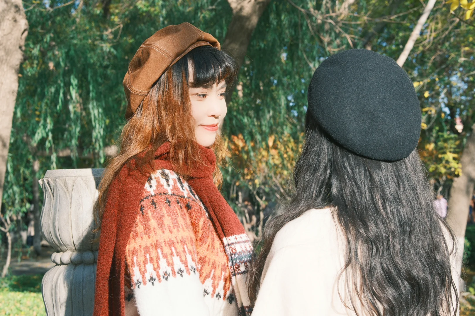 我们是好朋友还是一起过秋🍂