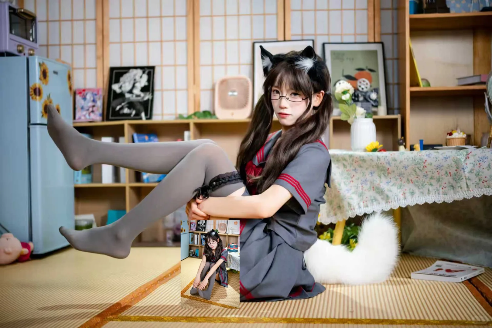 真的有被这个JK美到！😍