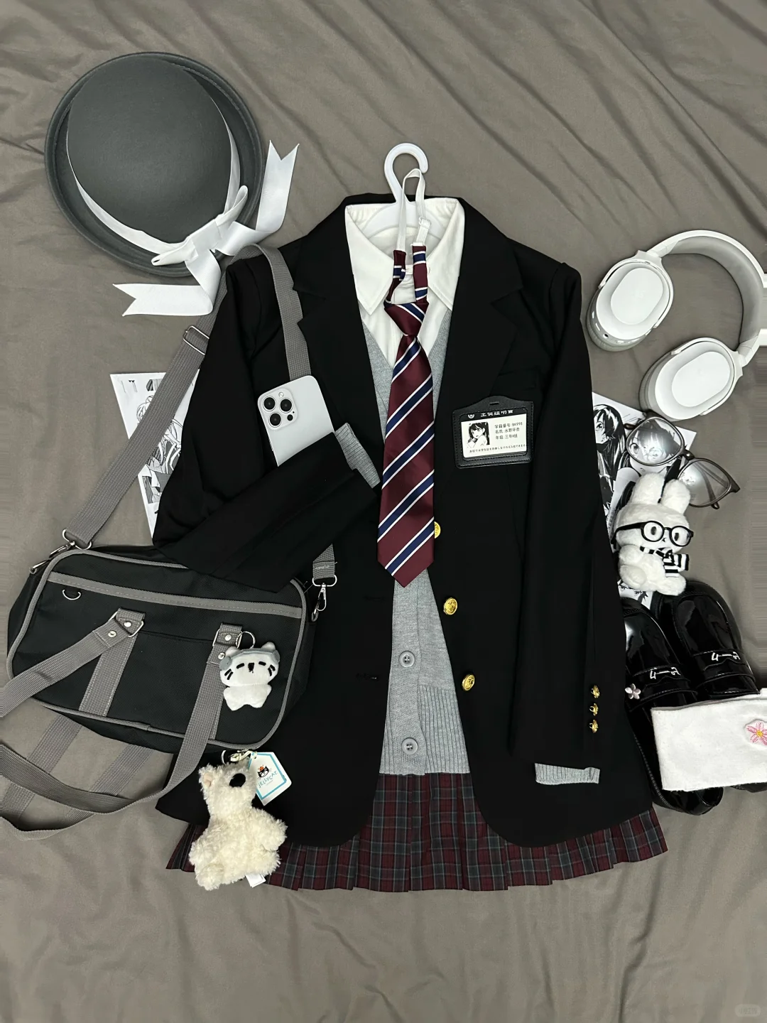 出jk西服套装，来个宝宝收了我的jk吧