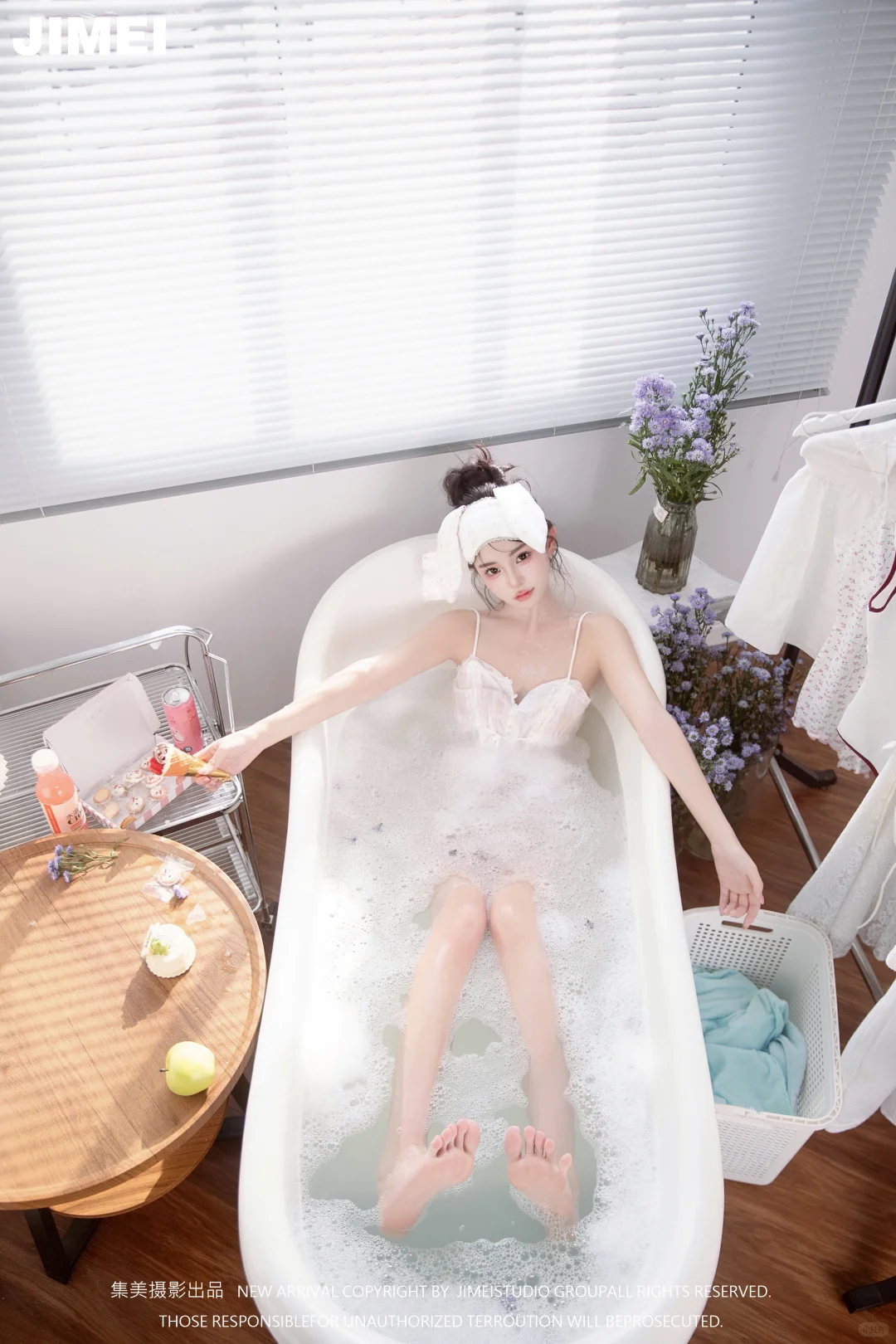 🌿🍏沉浸式浴缸写真｜把温柔泡进生活里