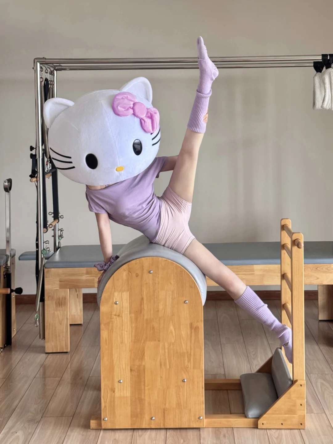 Kitty女士的普拉提日常💛🩵