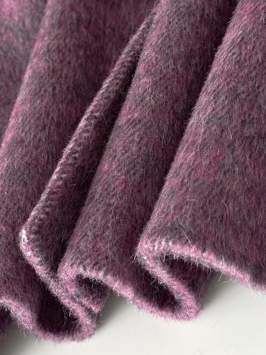 秋冬JK穿搭～校供雾紫制服感羊毛西装大衣～