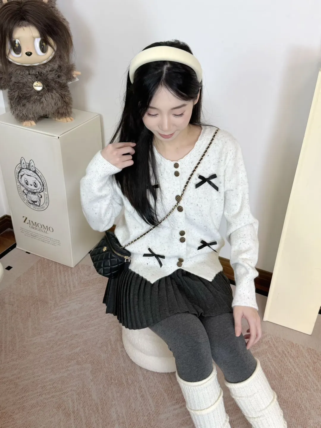 灰色系袜裤也太绝了🐈‍⬛🐾！