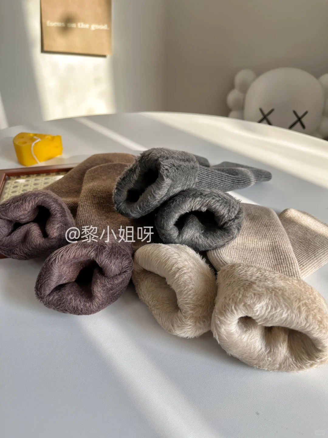 只要一降温 就要回购穿上的超厚雪地袜