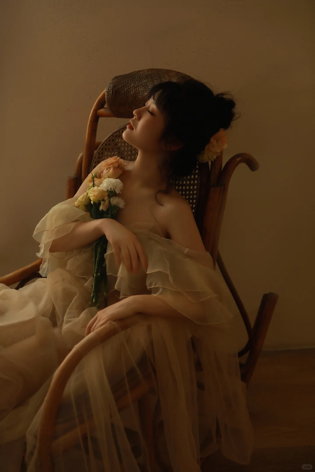 温柔的风中，带着玫瑰与晨露