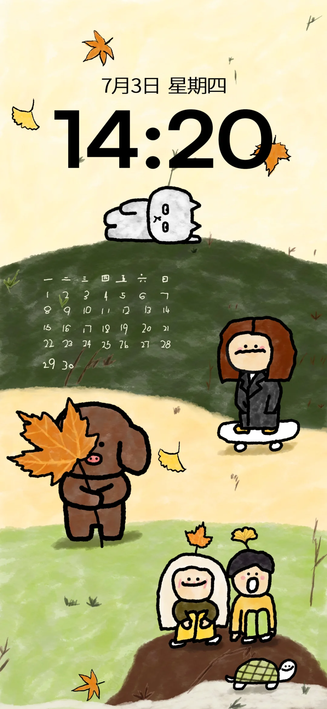 壁纸|9️⃣🈷️壁纸，送你一个秋天🍁