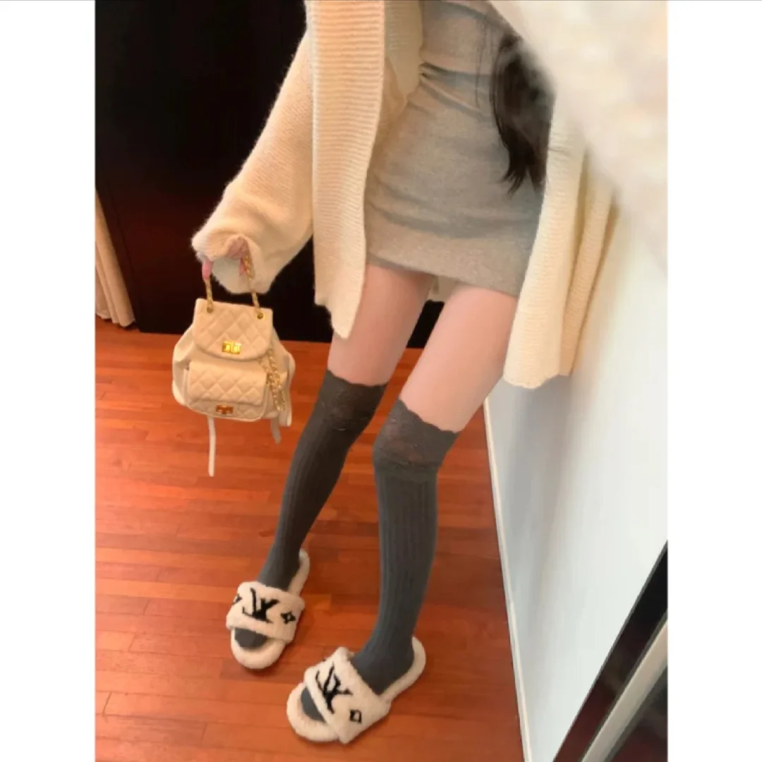 这双好耐穿啊！！！膝高袜！