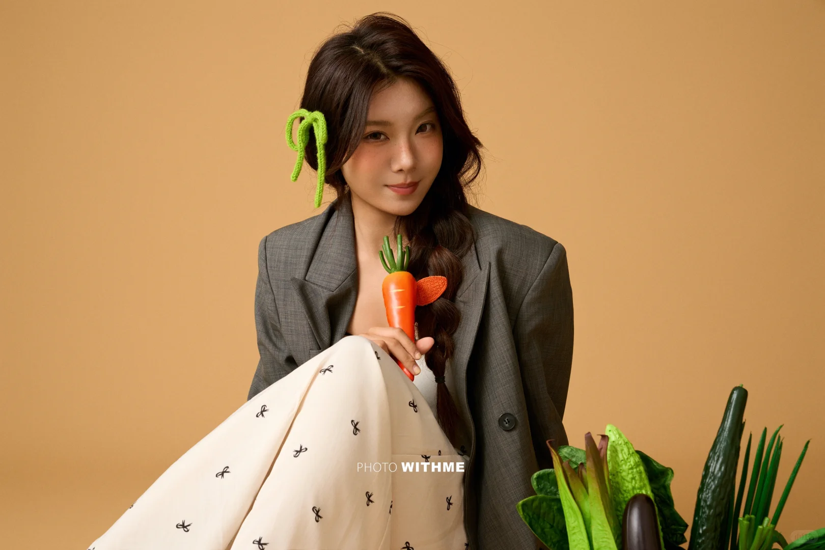 真的好喜欢这个蔬菜风写真