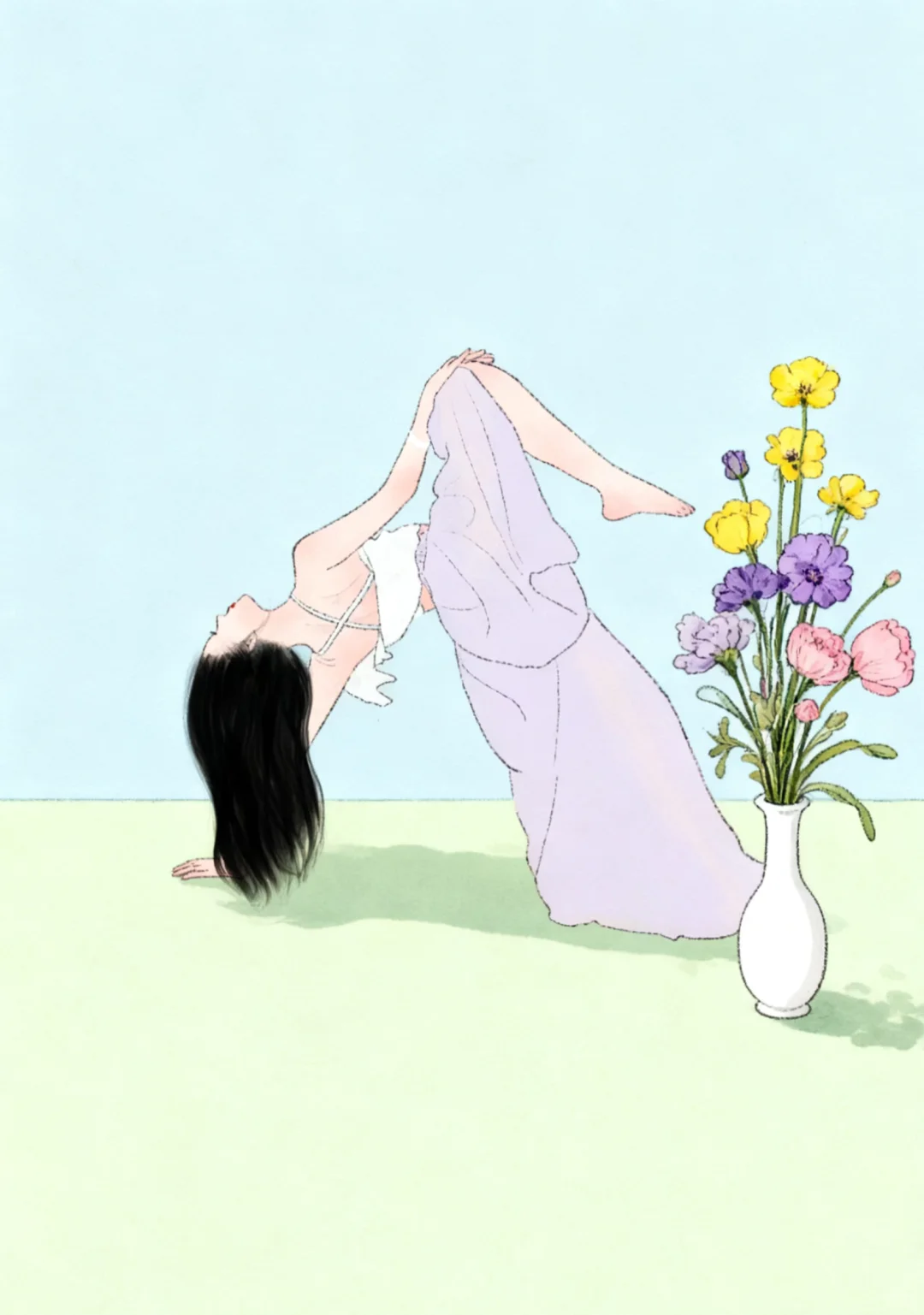 手机📱瑜伽壁纸