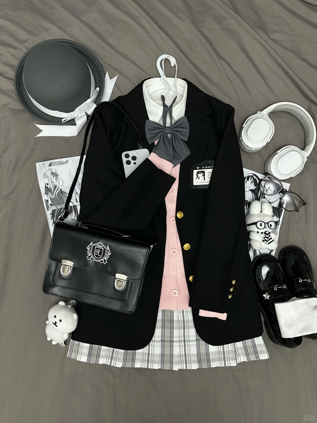 出jk西服套装，来个宝宝收了我的jk吧