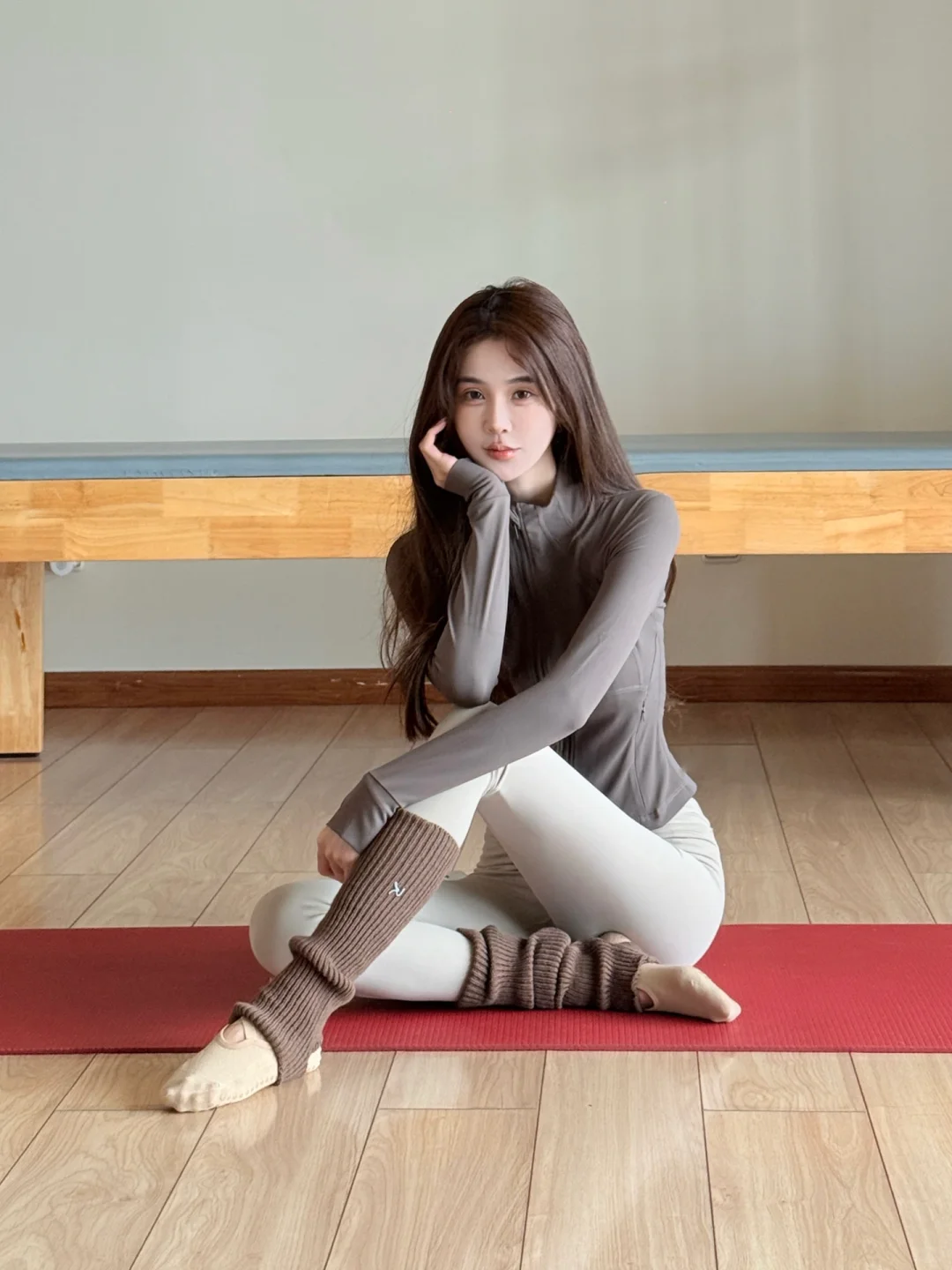 普拉提ootd | 冬天格外爱咖啡色系☕️