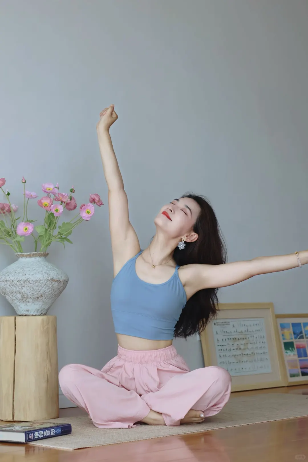 慵懒的松弛感瑜伽～