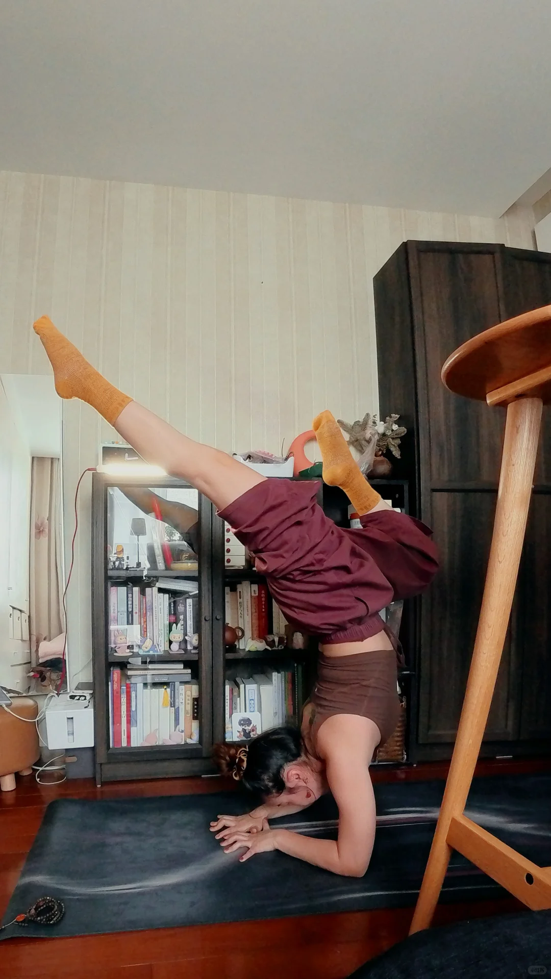 练瑜伽的时候整个宇宙都是舒适圈｜🧘‍♀️