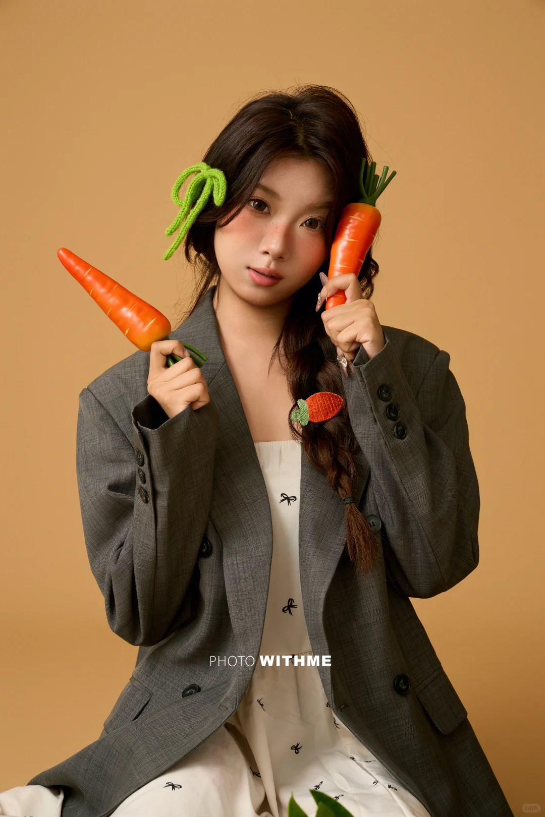 真的好喜欢这个蔬菜风写真