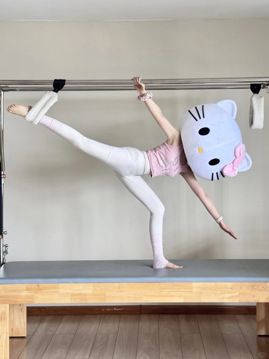 Kitty女士的普拉提日常💛🩵