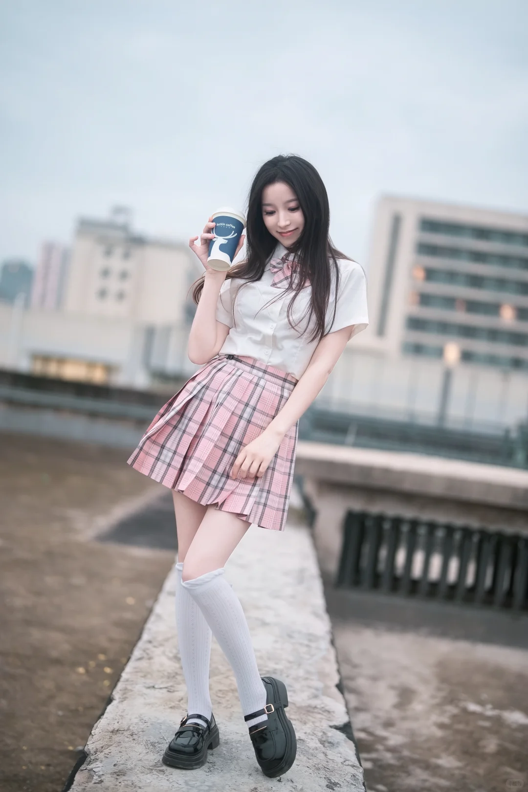 双马尾JK 给你不一样的感觉！