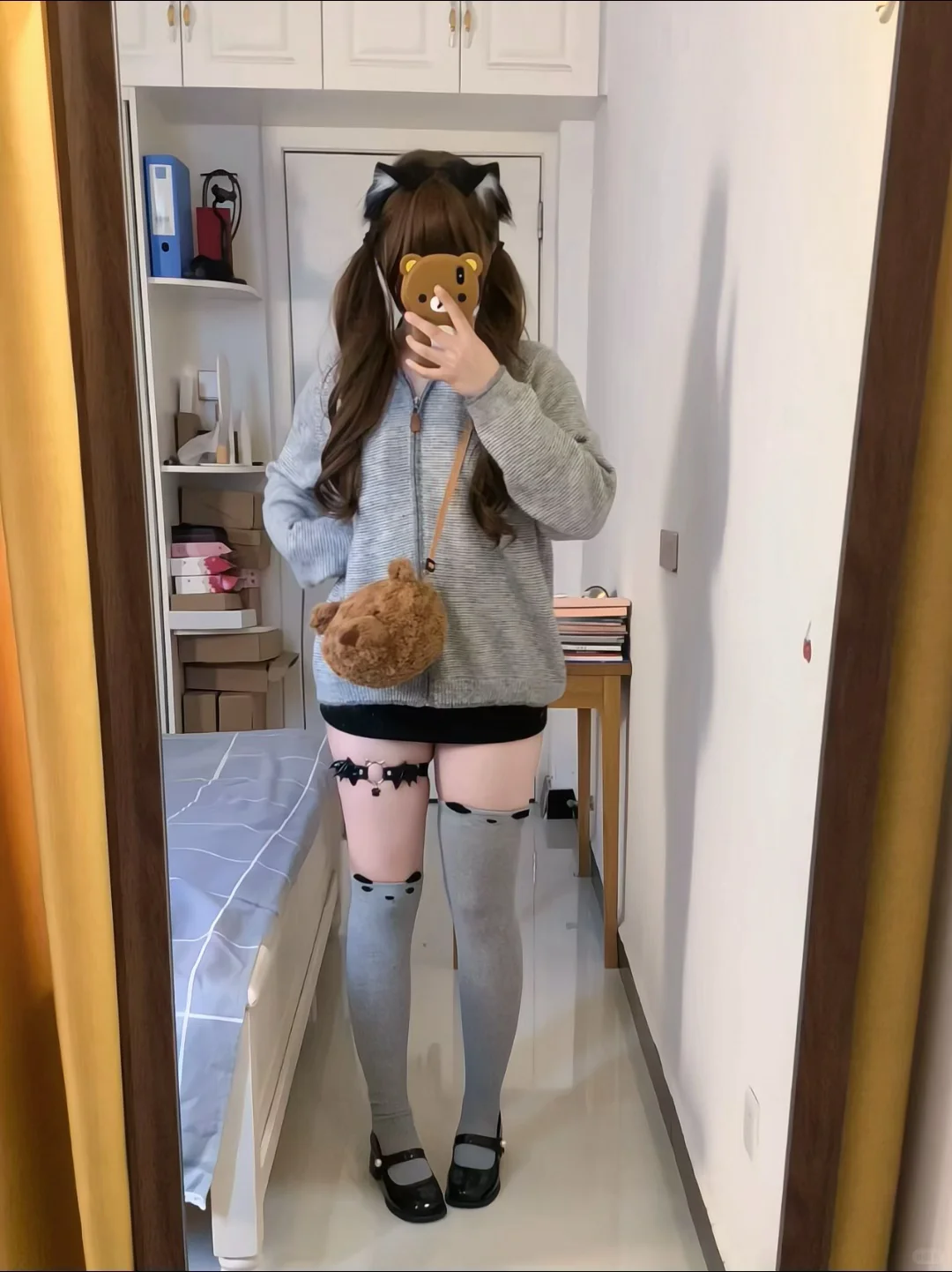 158/120 微胖肉肉感秋冬甜妹穿搭～🐈‍⬛🐾