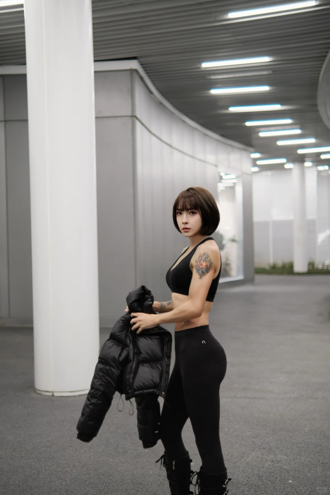 👙41岁我在当模特👙瑜伽服寄拍