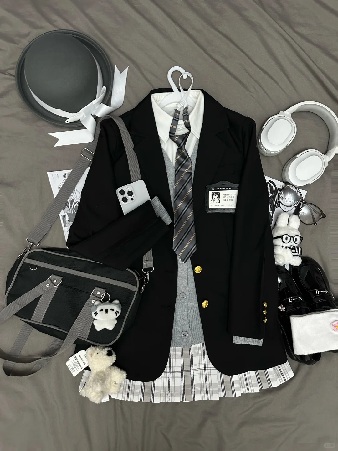 出jk西服套装，来个宝宝收了我的jk吧