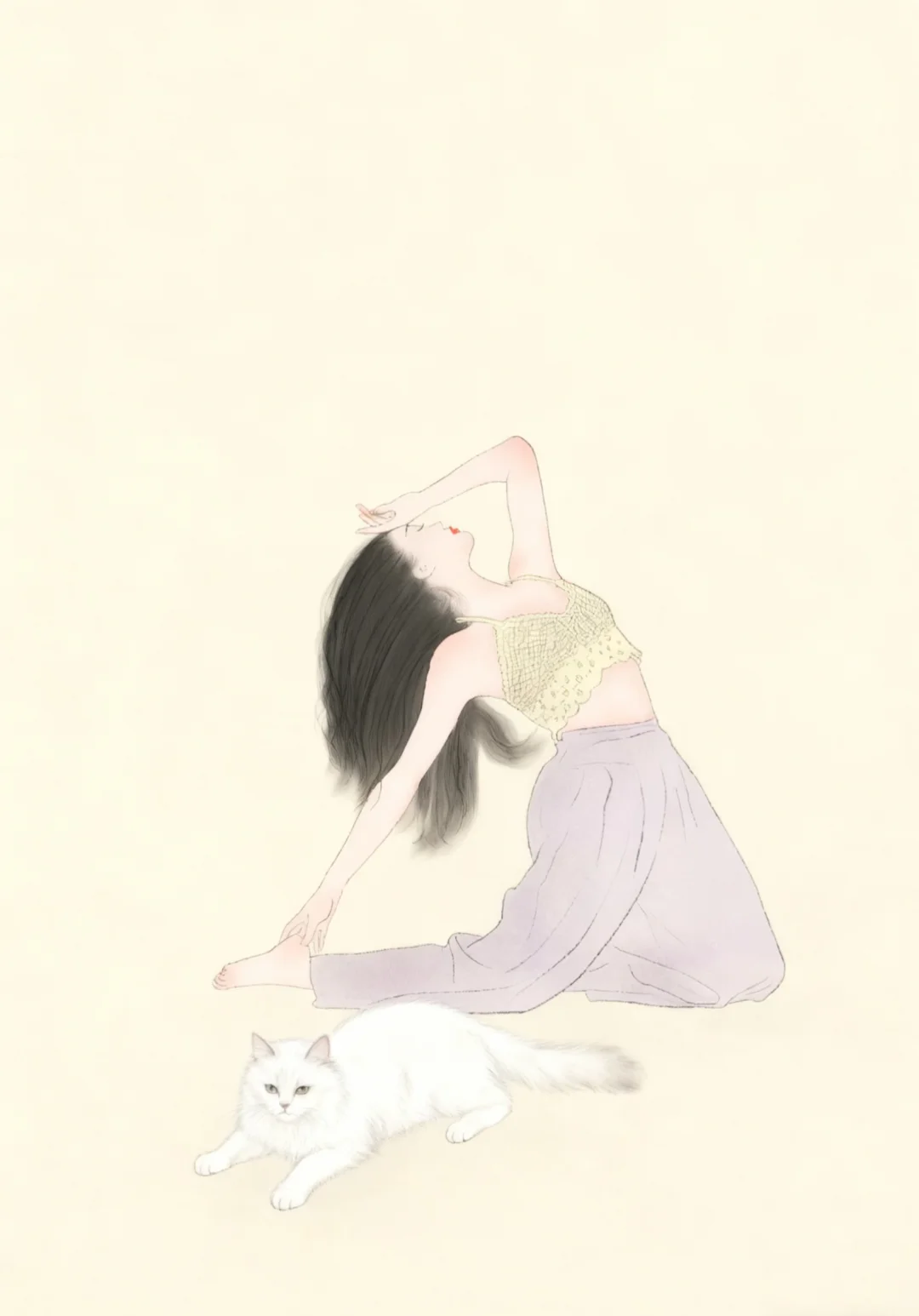 手机📱瑜伽壁纸