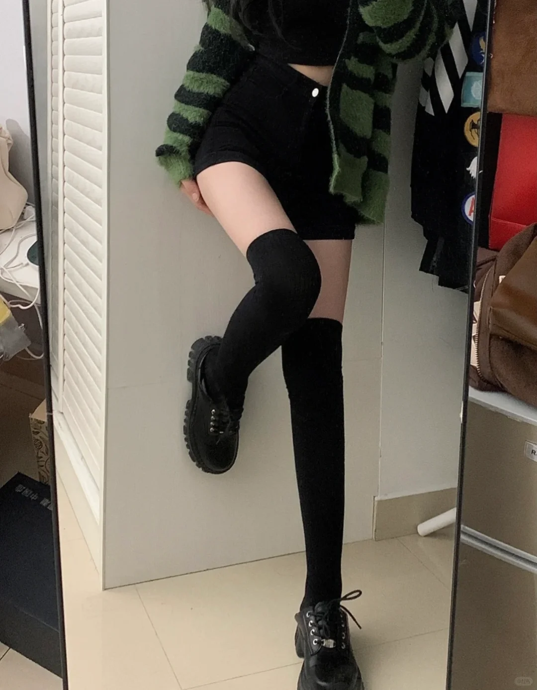 冬季必备过膝长袜