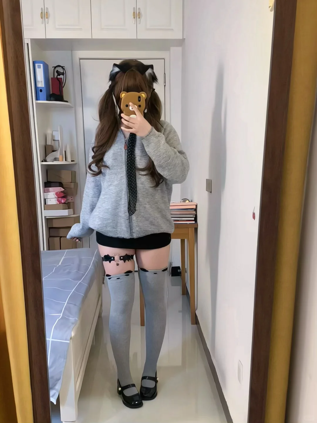 158/120 微胖肉肉感秋冬甜妹穿搭～🐈‍⬛🐾