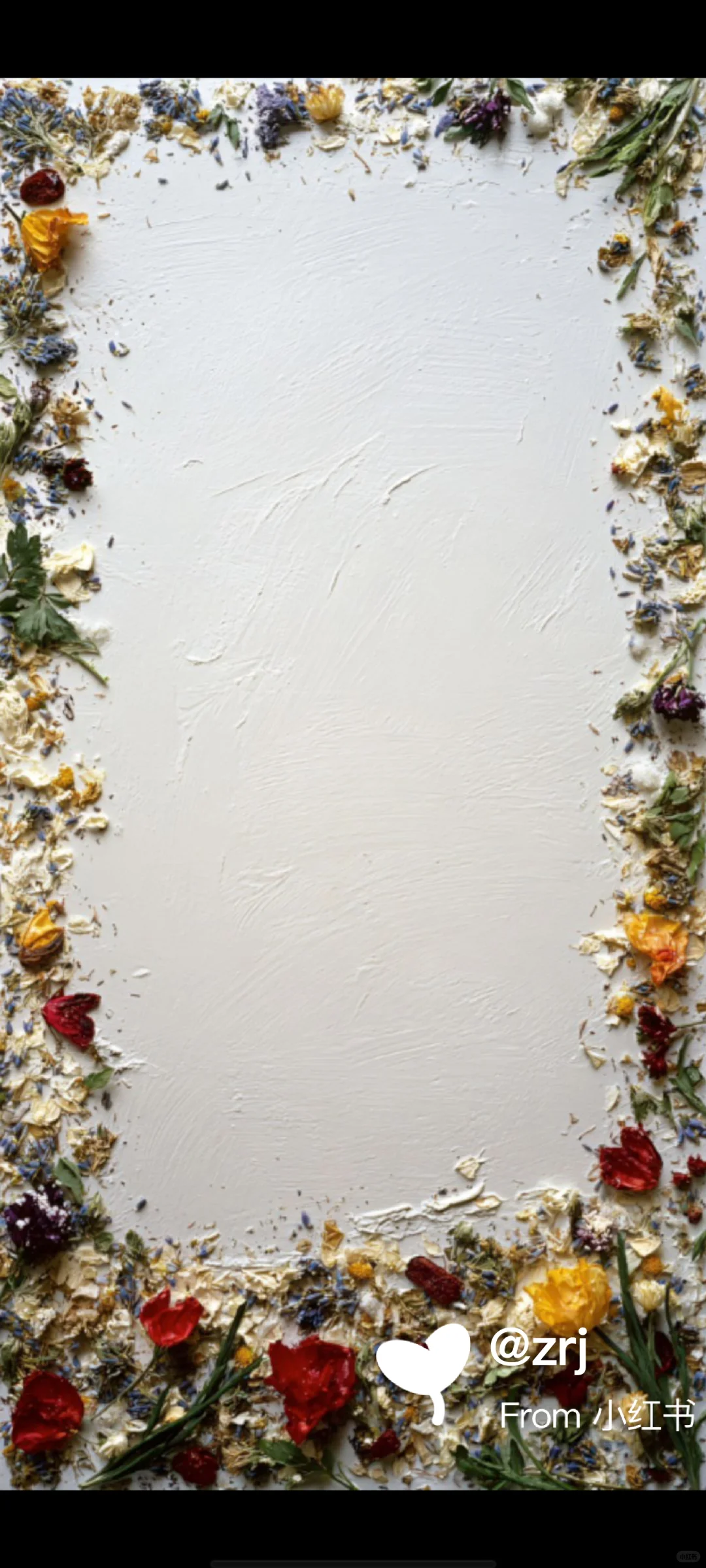 简约的风，花框留白高清丨高清壁纸