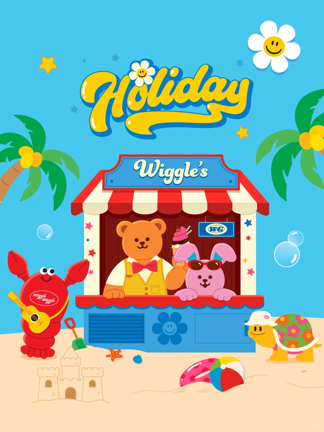 ipad电脑壁纸更新🏖️夏日旅行搭子就位~