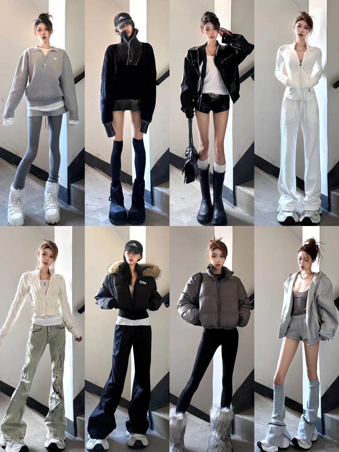 4⃣️8⃣️套秋冬打底袜穿搭｜光腿神器穿搭