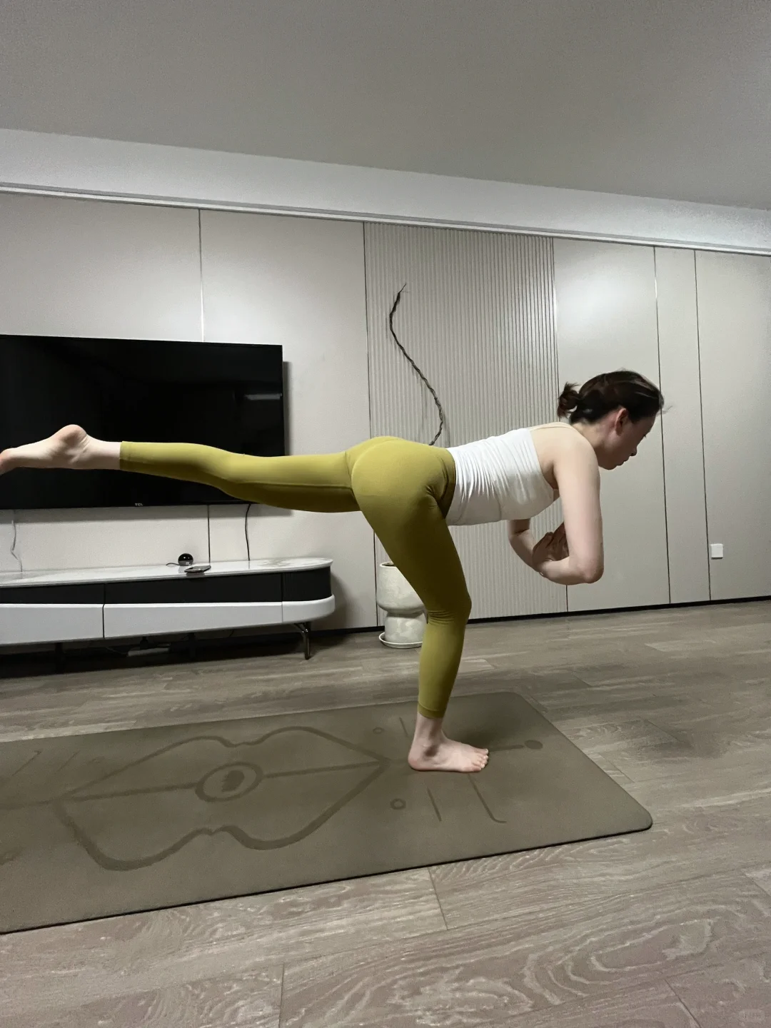 #上门私教 （这个体式太爱了）～瑜伽🧘‍♀️