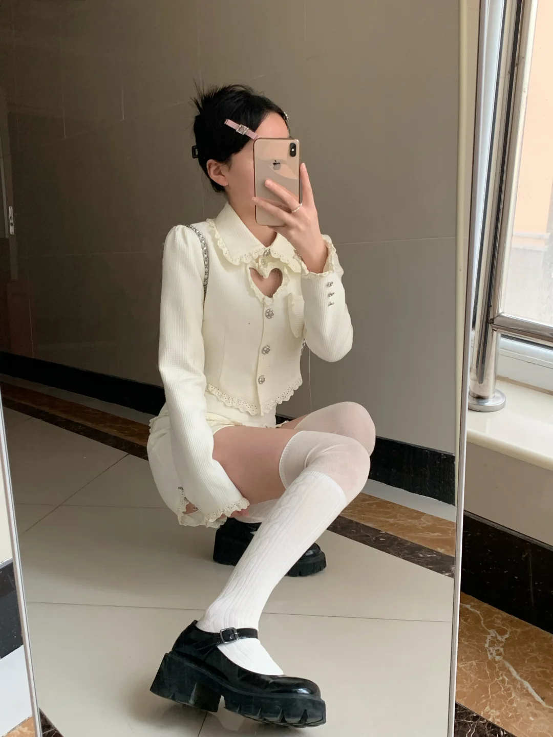 秋冬小腿袜决赛圈！！灰色or白色