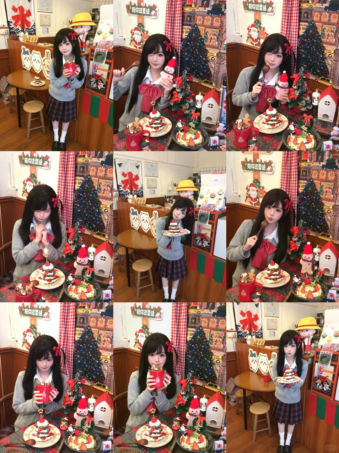 拍照姿势丨🍎适合jk妹萌萌的i人小幅度动作