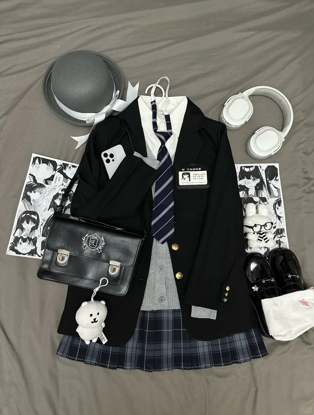 出jk西服套装，来个宝宝收了我的jk吧