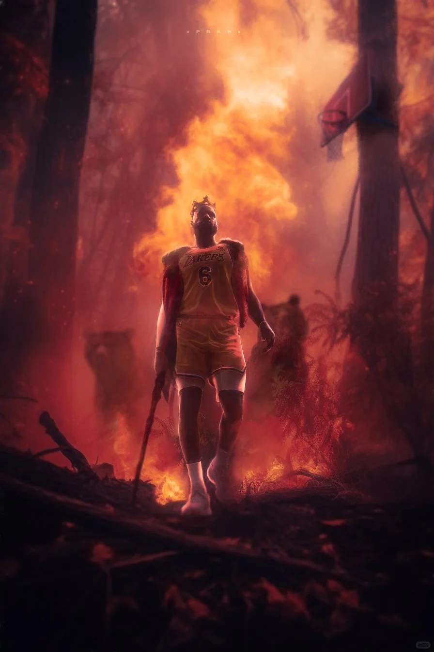 插画|来一波NBA神级壁纸 建议直接收藏！！