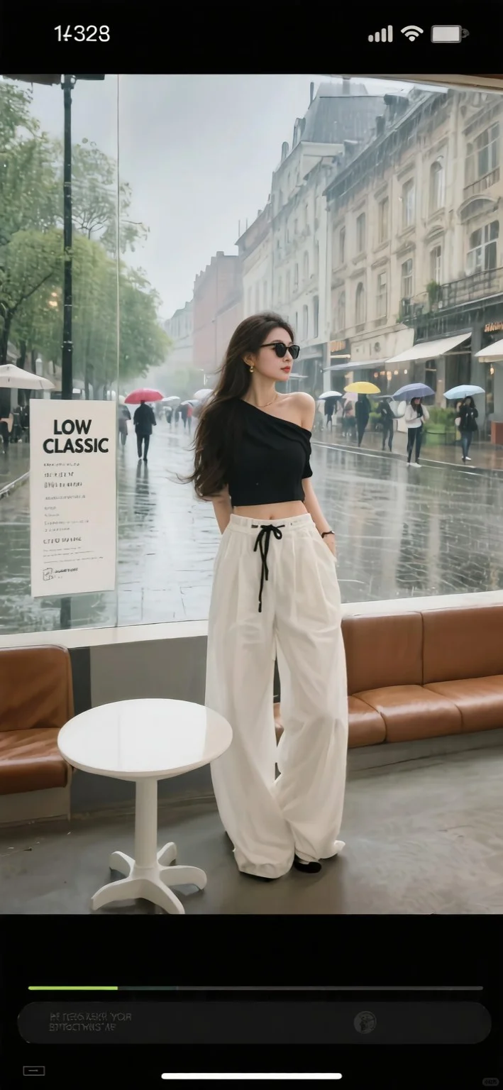 AI｜氛围感街拍穿搭！简单舒服！