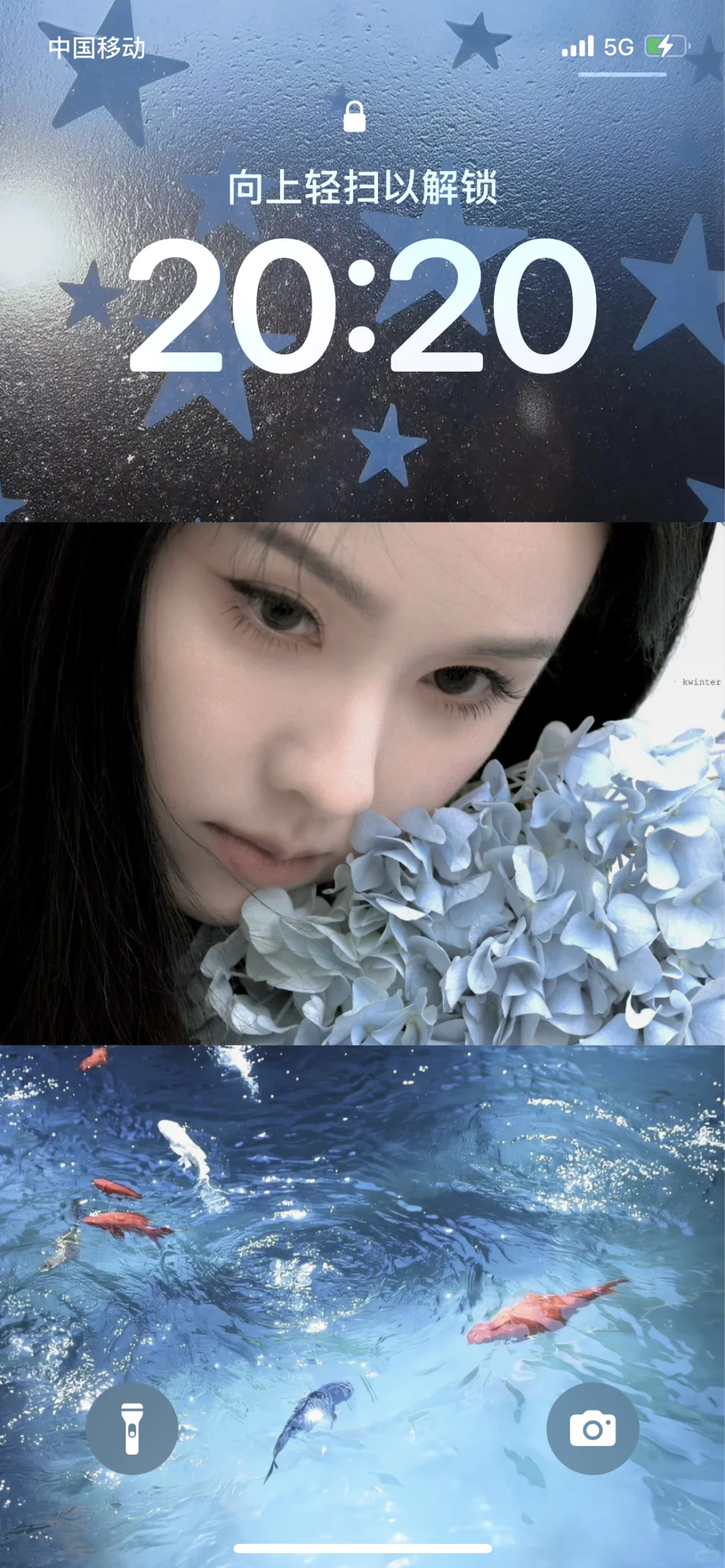 明星壁纸｜陈都灵‧𐙚·🩵𓂂𓈒𓏸